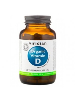 Organic Vitamin D 400 IU. 60 capsules